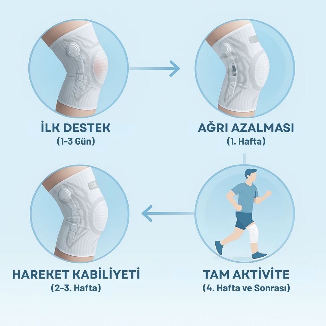 flexasupport Diz Bandı – Profesyonel Esnek Koruma