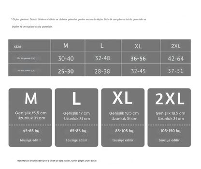 flexasupport Diz Bandı – Profesyonel Esnek Koruma